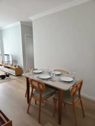 Apartamento na Praia da Costa, 2qts e mobiliado
