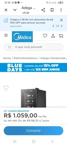 ADEGA DE VINHO (NOVA)