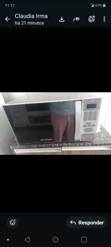 Microondas Brastemp 30 litros