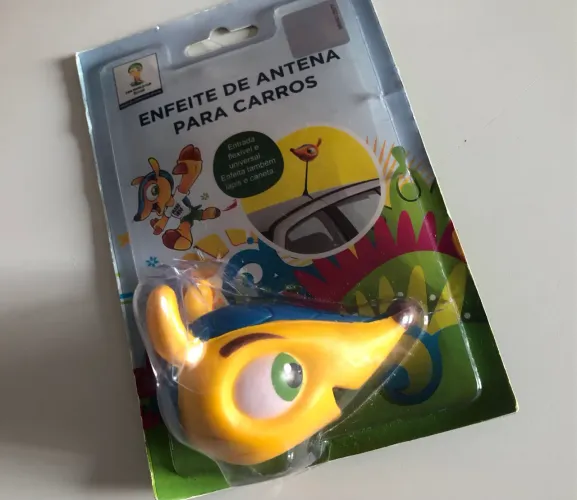 Mascote da Copa do mundo 2014 - Fuleco enfeite