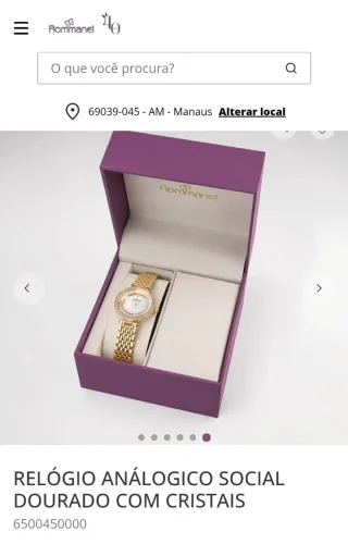 RELÓGIO FEMININO ROMMANEL
