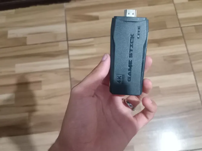 Game Stick 4K Retrô + 2 Controles Sem Fio