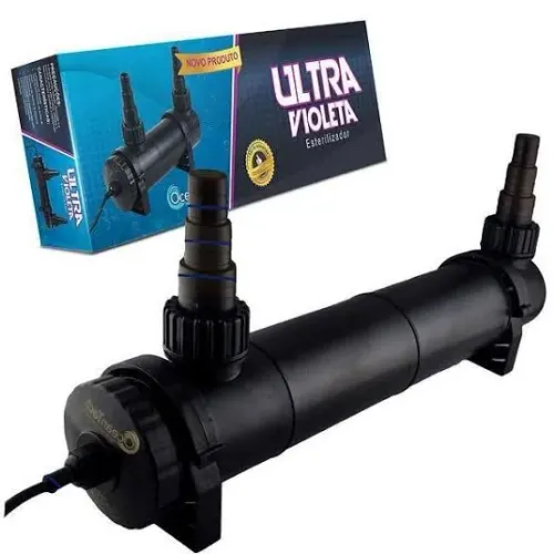 Filtro UV Esterilizador 36W Ocean Tech para Aquário e Lagos
