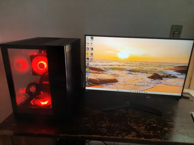 PC Ryzen 5 8400F + RX6600 + 32GB DDR5 + NVM2 1Tb + Monitor Gamer LG UltraGear 24?