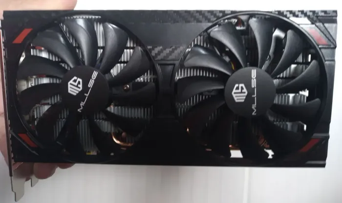 Placa De Vídeo: Amd Mllse Rx 5500 8gb, 7nm 128bit Gddr6.