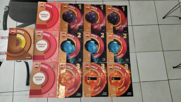 Coleção Física Moderna Plus completa + Aprova ENEM (13 livros)