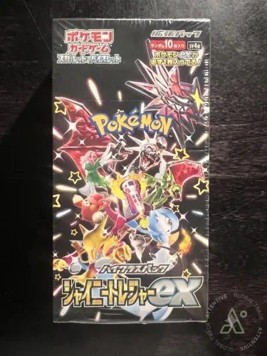 TCG Shiny Treasure ex SV4a Japanese Booster Box SEALED High Class Set