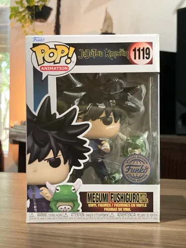 Funko Pop do Megumi Fushiguro (with toads) edição Jujutsu Kaisen, Funko 2024