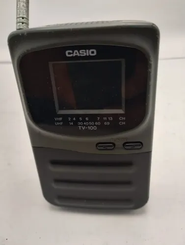 Mini Teve Casio Portátil Modelo 100G
