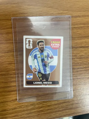 Figurinha messi bronze legends