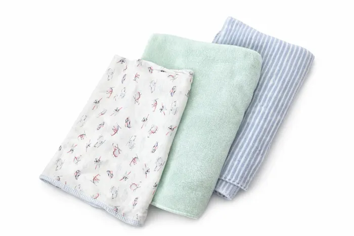 kit três mantas / cobertores de bebê