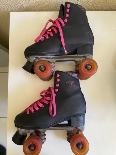 Patins Quad Traxart Glitter tamanho 38/39