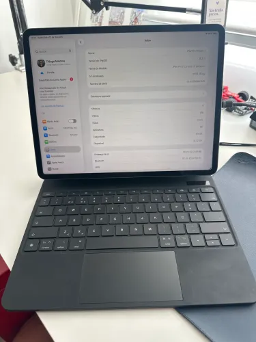 IPAD PRO 12,9 polegadas - 3th Geração + teclado
