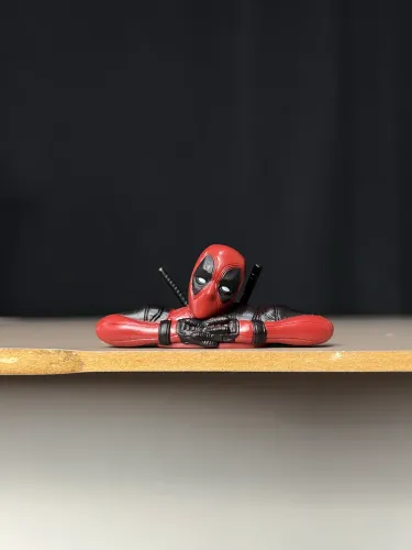 3 pçs/set Deadpool Anime Figura de Ação