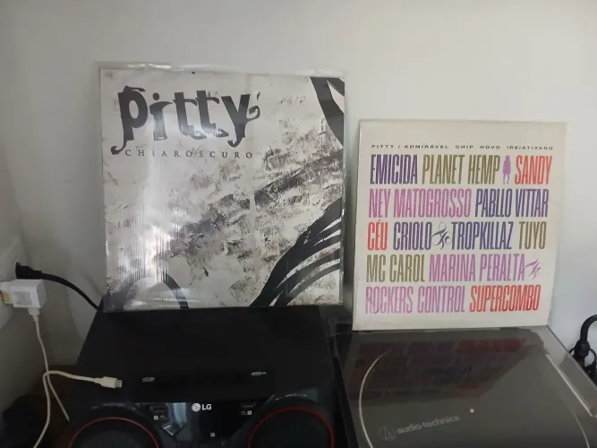2 discos vinil Pitty