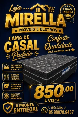 Cama de Casal Padrão