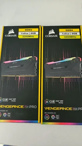 Memoria Ram Corsair Vegeance Pro Rgb 2x8Gb 3200Mhz Rgb (Seminova 3 meses de garantia)