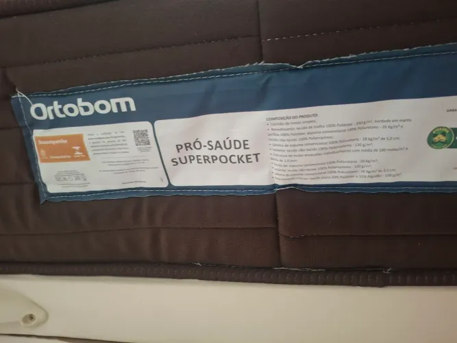 Colchão seminovo