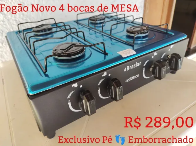 Fogão de Mesa 4 Bocas