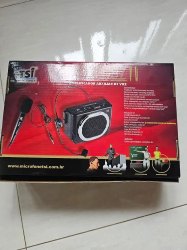 Potente microfone Super Voz II oferta imperdível!!