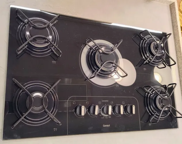 Fogão Cooktop 5 bocas Consul