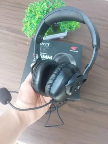Headset Gamer Havit H2230d - Conforto e Som Imersivo para Jogos! (NOVO)