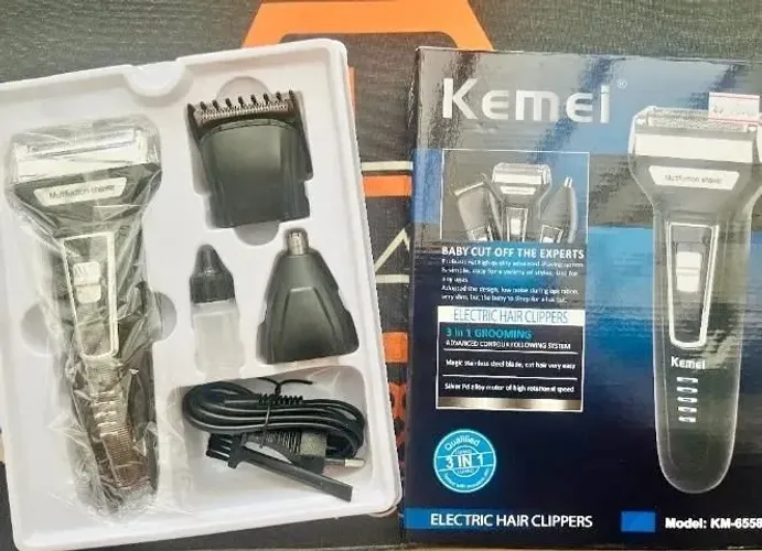 Maquina Aparadora de Pelos - Kemei - KM6558