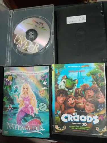 Cd dvd filmes desenhos infantis