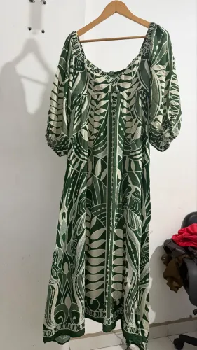 Vestido farm verde