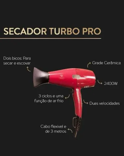 Secador Profissional VBeauty 2400