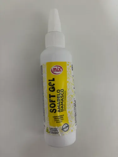 Corante líquido soft gel amarelo damasco