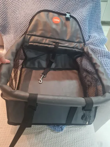Bolsa Transporte Assento Pet - Cão e Gato até 15kg