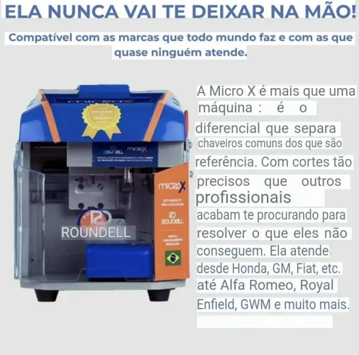 MÁQUINA CHAVEIRO