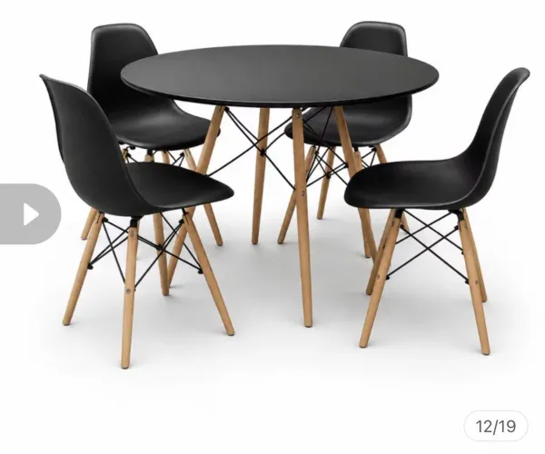 Mesa Eiffel 4 cadeiras