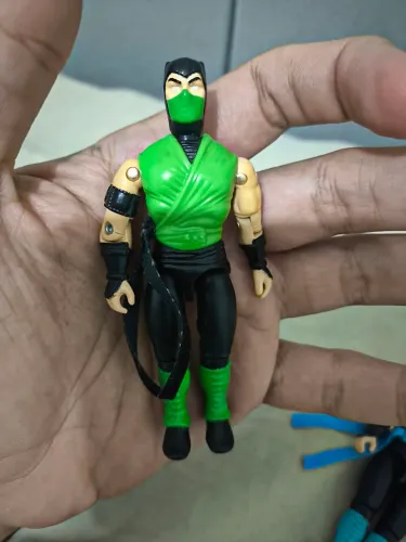 Reptile Mortal Kombat Gijoe Anos 90 Raridade