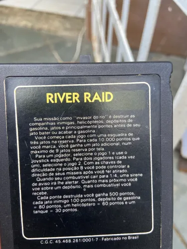 River RAID +enduro atari 2600