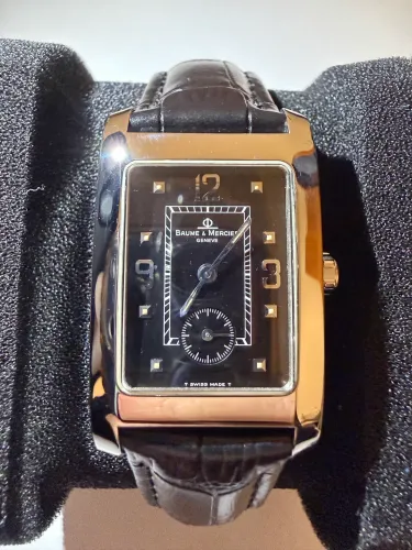 Baume & Mercier Hampton Small Seconds Quartz Swiss Made - Excelente Estado