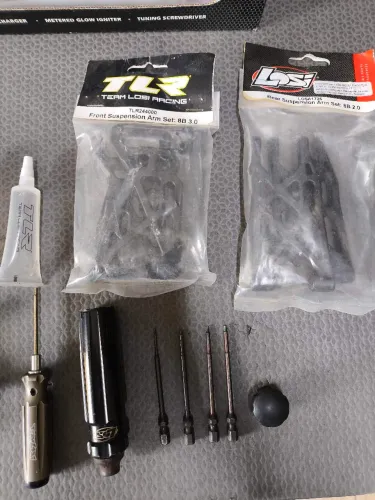 BOLSA PEÇAS E FERRAMENTAS RC - LOSI / TLR automodelo 