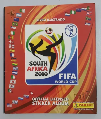 VENDO ÁLBUM DA COPA 2010, COMPLETO... IMPECÁVEL! NOVÍSSIMO!