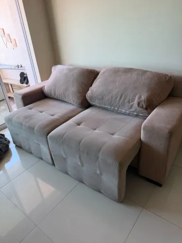 Sofá retrátil 3 lugares