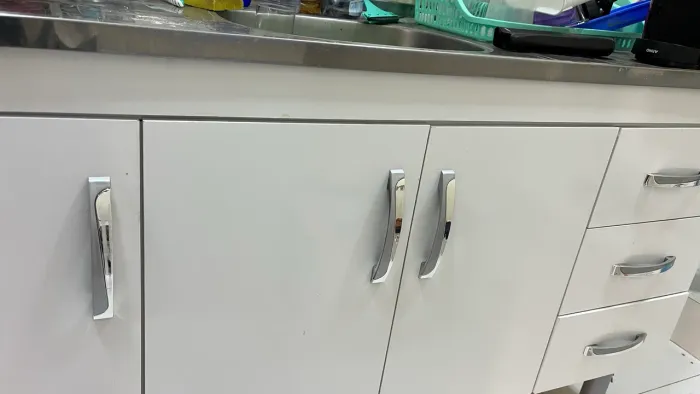 Gabinete de cozinha 1,55 + Pia + Torneira + Sifão