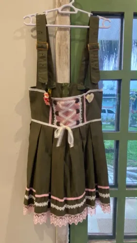Vestido Oktoberfest Tamanho P + 2 blusas