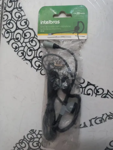 Vendo fone de ouvido ? áudio fono hc10 intelbras.