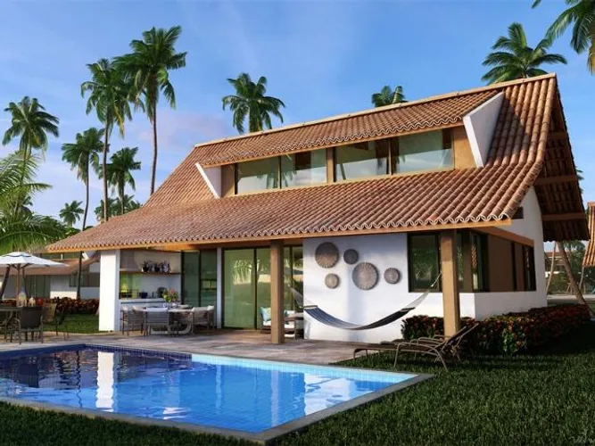 Casa bangalo com 217m² na praia do cupe