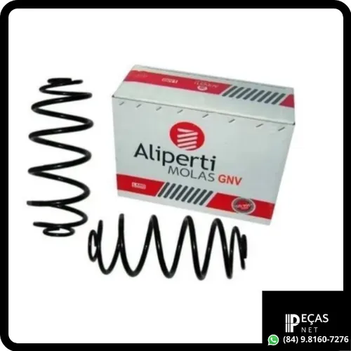 Molas Traseira Gnv Voyage G5 G6 2009 Acima Aliperti 275g