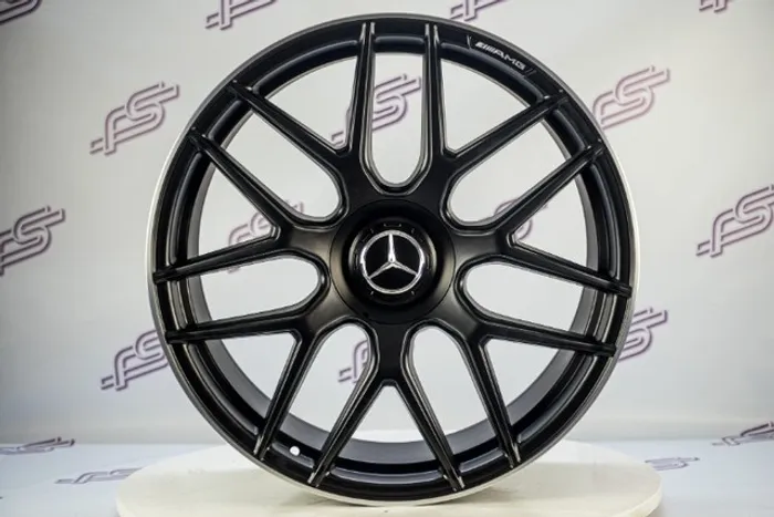 Rodas Mercedes AMG Gle Coupe Preto Fosco 5x112 - aro 22