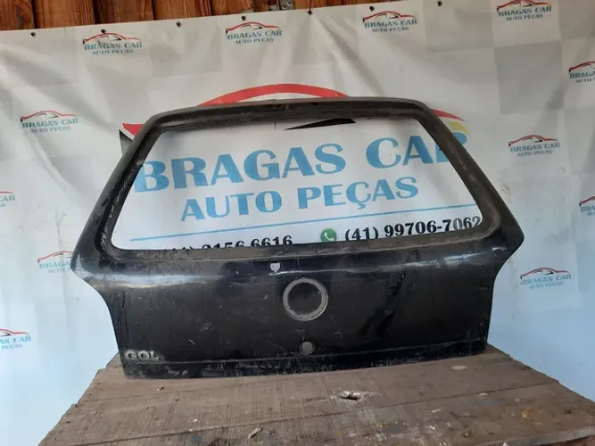 Tampa traseira do gol bola g3