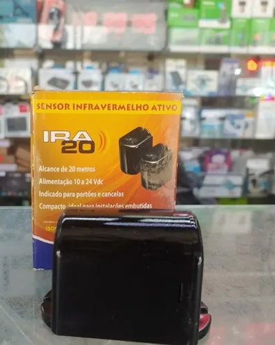 Sensor infravermelho para abertura de portão eletrônico (Promoção) 