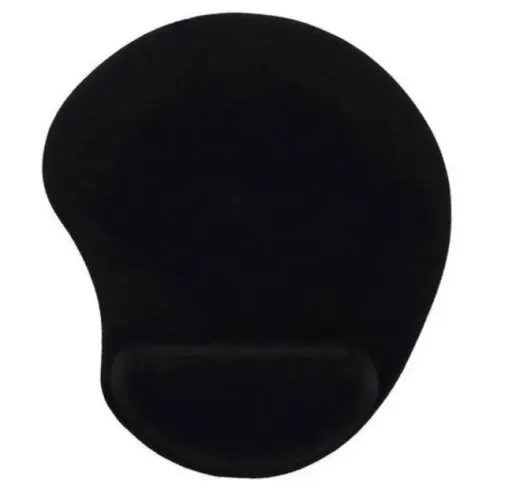 Mouse Pad Medio Com Apoio Em Gel Punho Preto