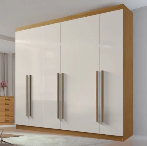 Guarda Roupa 6 Portas Da Vinci.. Produto Novo. Pronta Entrega.
